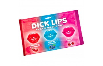 Dick Lips Edible Gummy Cock Rings